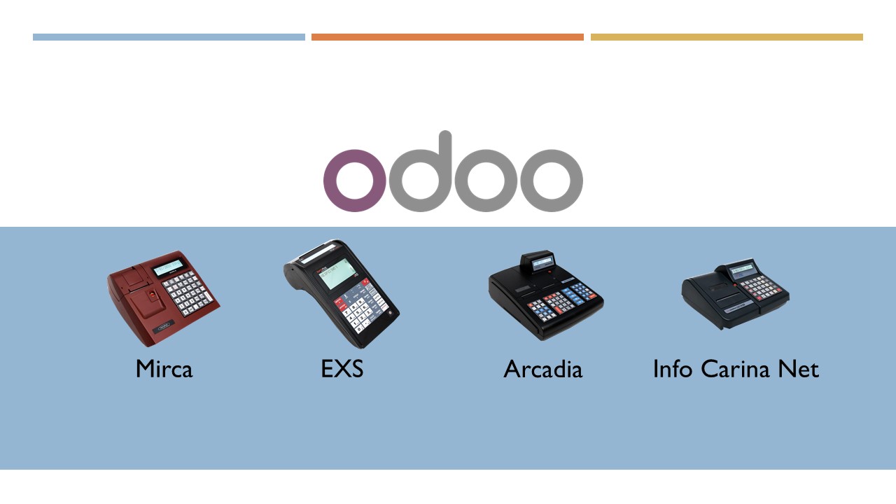 Odoo Cash Register Integrations ( Mirka / EXS / Arcadia / Info Carina